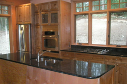 View of the kitchen